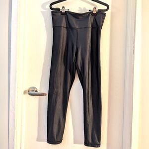 Zyia Active light-n-tight hi-rise 7/8 24" metallic leggings